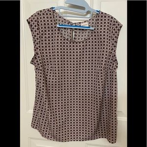 Merona Cap-Sleeve Shell